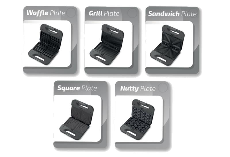 ZİLAN ZLN3932 TOST MAKİNASI 5 IN 1