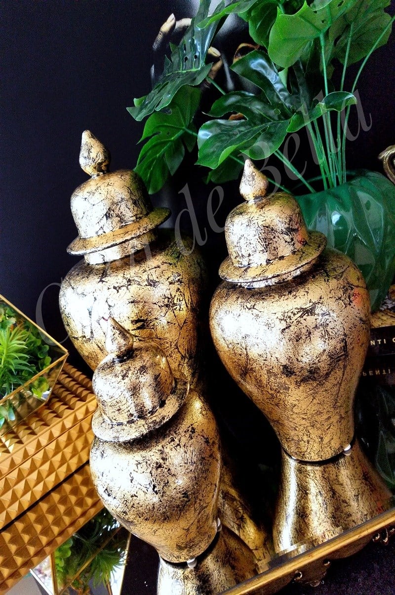 3 Boy Büyük Dekoratif Kup