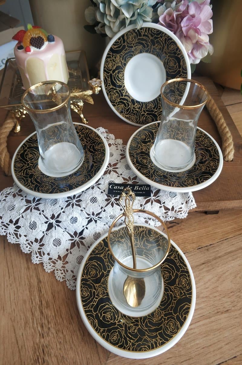 6 Kişilik Çay Seti