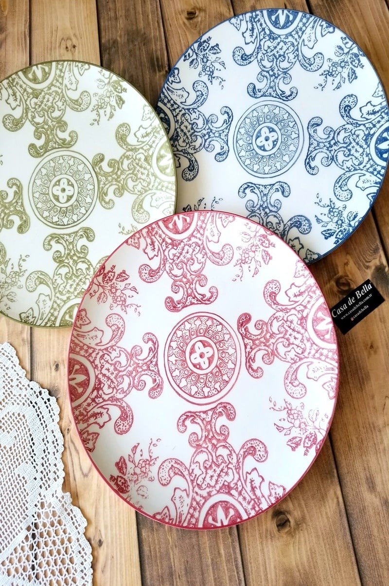 ANDERSAN 6 Kişilik Pasta Tabağı