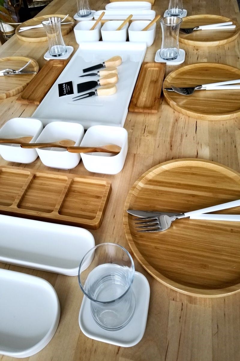 Bambu Porselen 44 Parça 6 Kişilik Kahvaltı Takımı