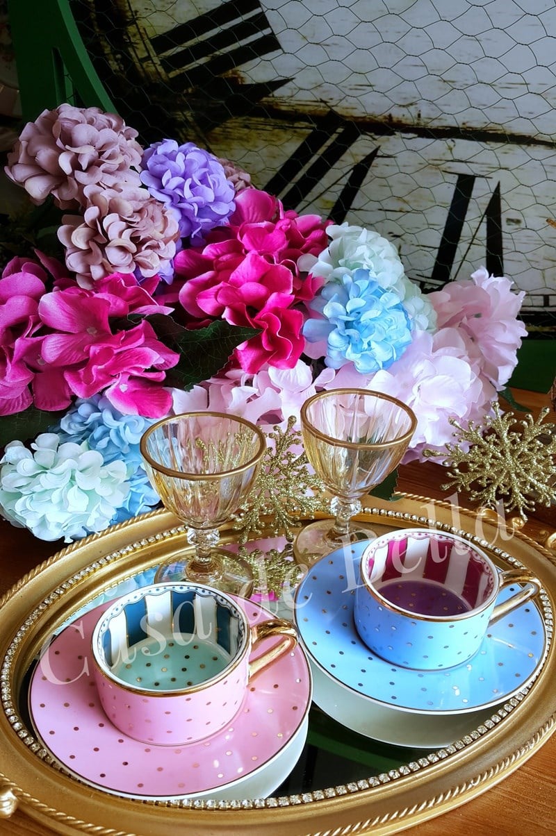 Bone China 2 Kişilik Kahve Fincanı