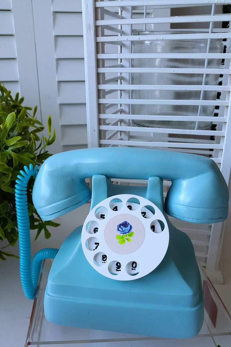 Dekoratif Nostaljik Telefon