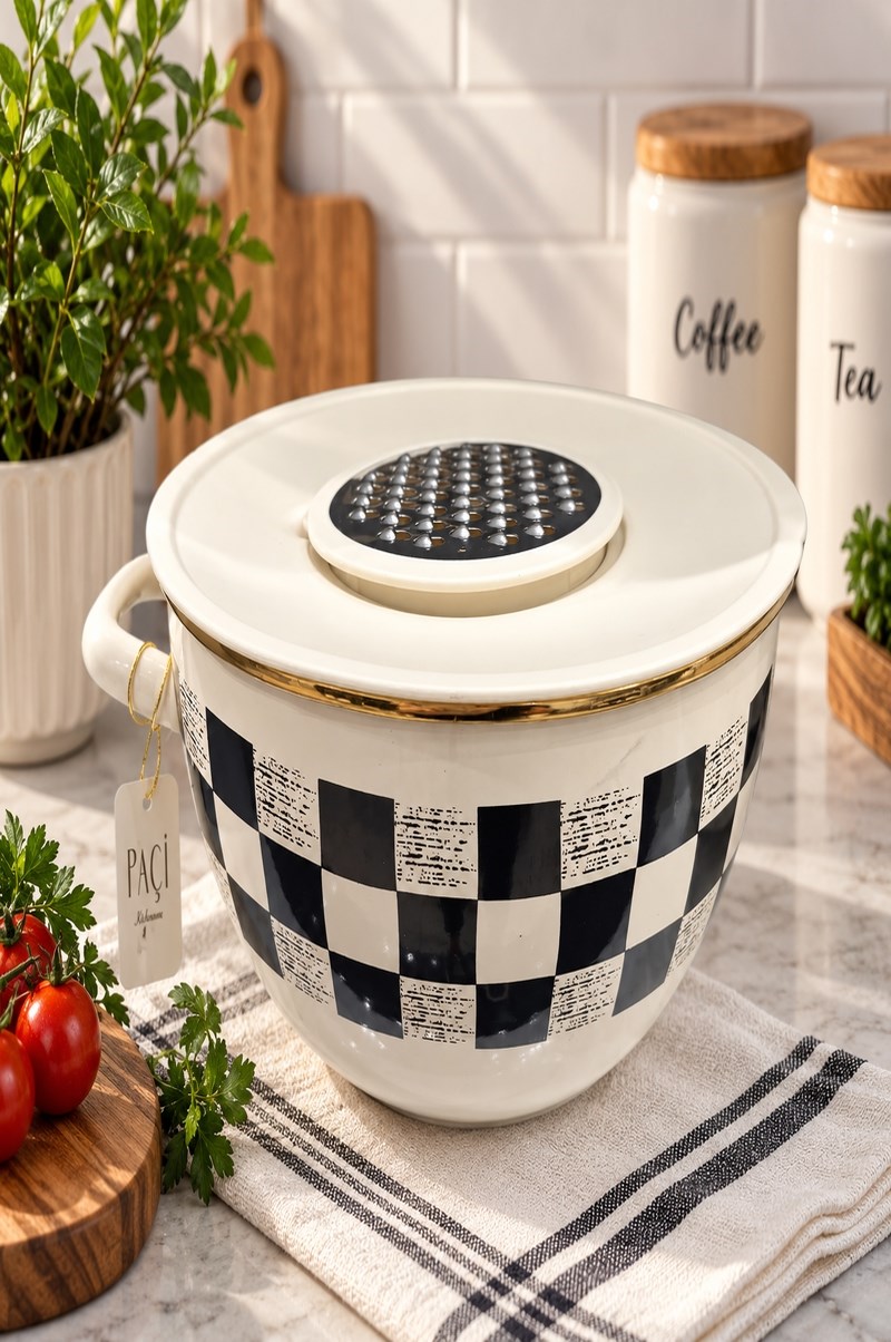 ELITE CLASS EMAYE 24 CM DAMA RENDELİ KARIŞTRMA KABI