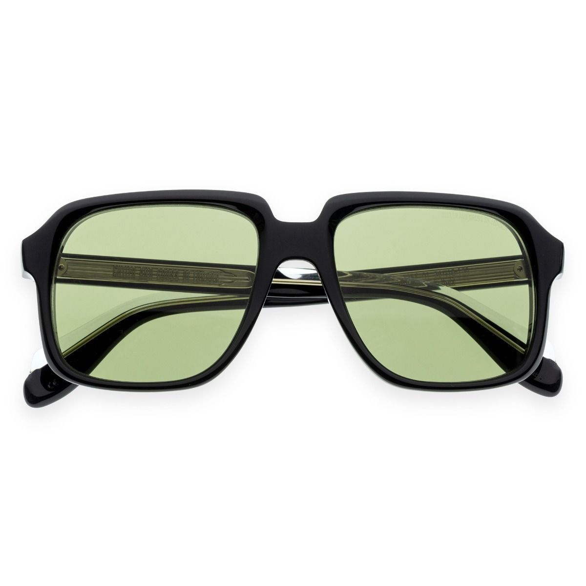 Cutler and Gross 56 mm unisex siyah çerçeve gözlük