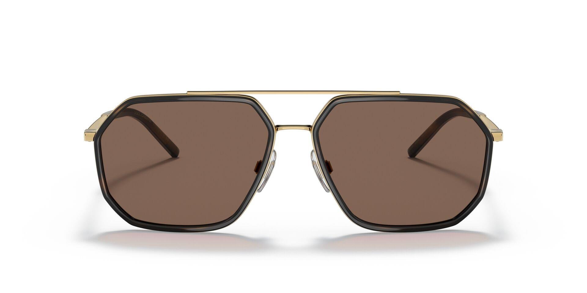 Kahverengi Dolce Gabbana 0DG 2285 02/73 60 Erkek Güneş Gözlüğü