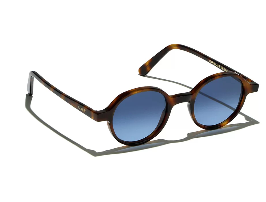 LGR LGR Reunion Havana Maculato Blue 46 Unisex