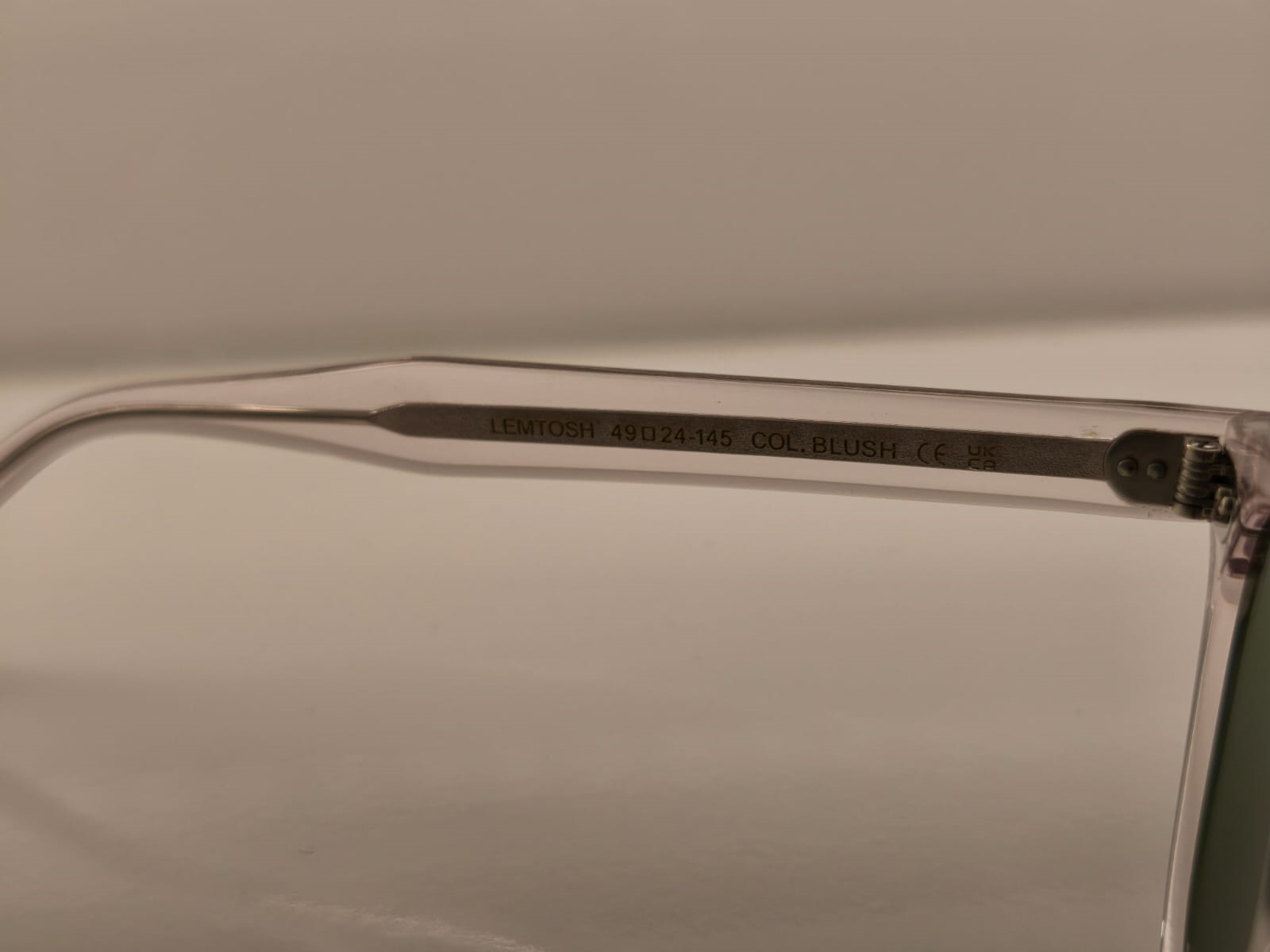 Moscot 00M Lemtosh Blush 49 Unisex