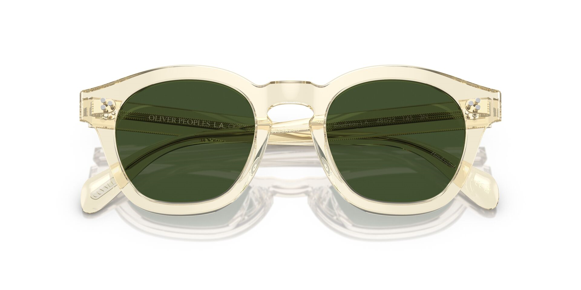 Retro-modern tasarım şeffaf güneş gözlüğü