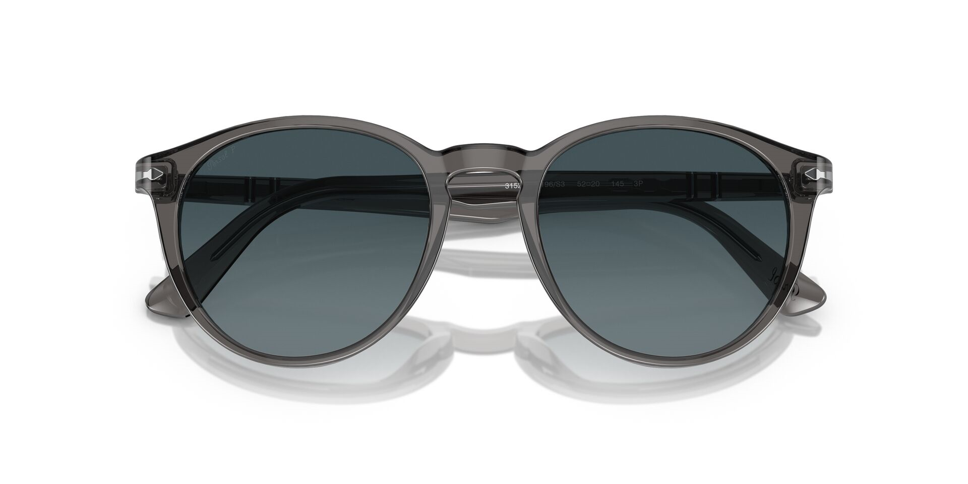 Persol modern yuvarlak tasarım güneş gözlüğü