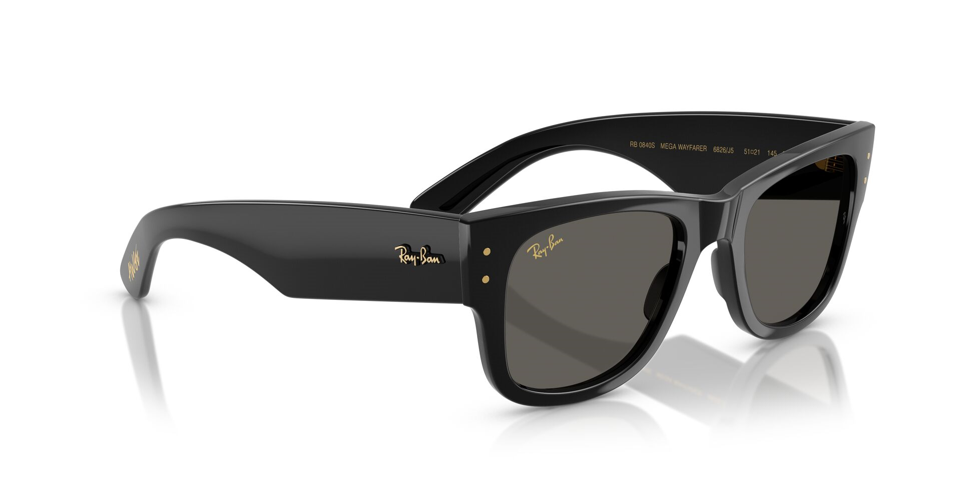 Ray-Ban 0RB 0840-S Mega Wayfarer AWGE 6826/J5 51 Unisex