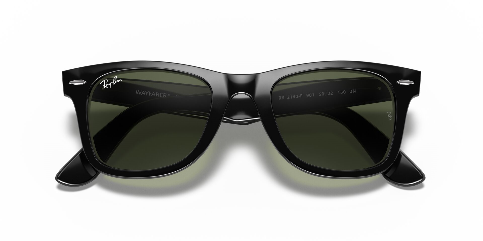 Ray-Ban 0RB 2140-F Wayfarer 901 52 Unisex