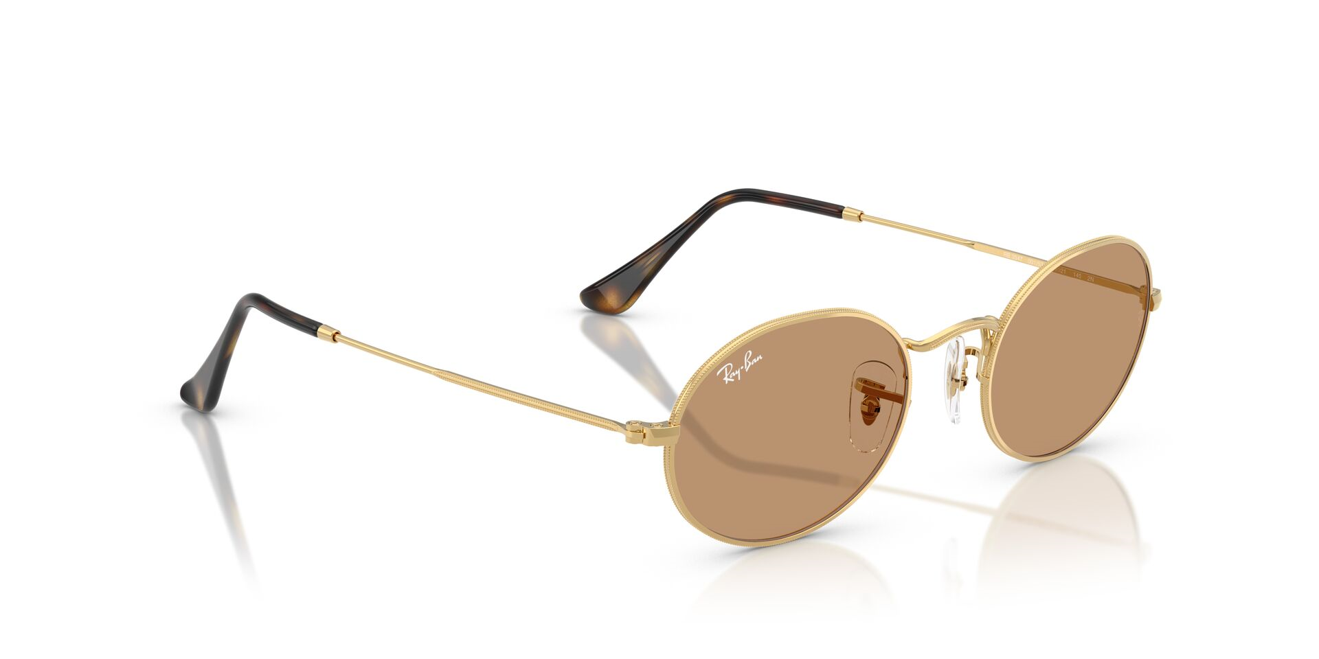 Ray-Ban gold metal pembe lensli güneş gözlüğü
