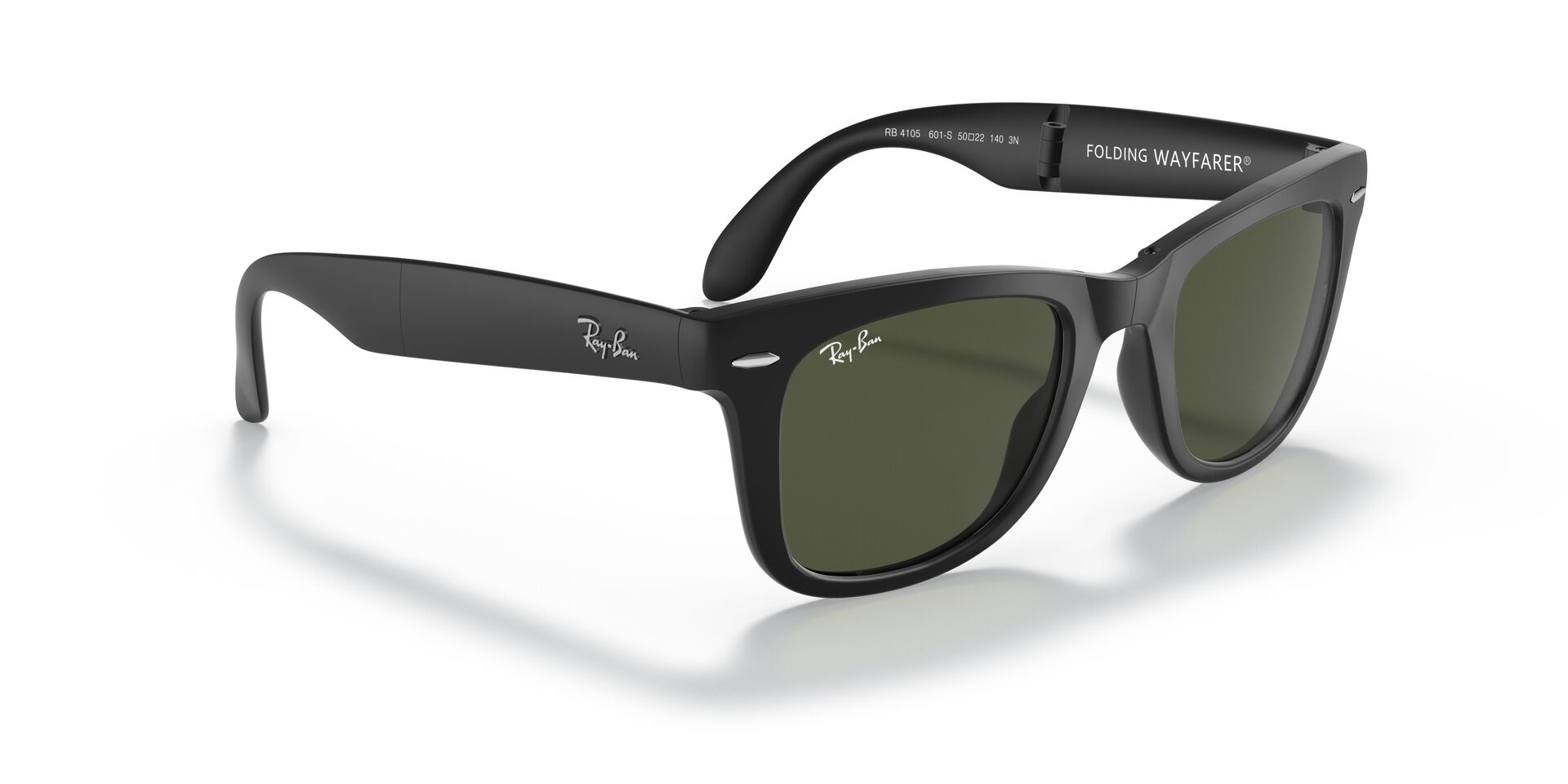 Ray-Ban 0RB 4105 Folding Wayfarer 601S 50 Unisex