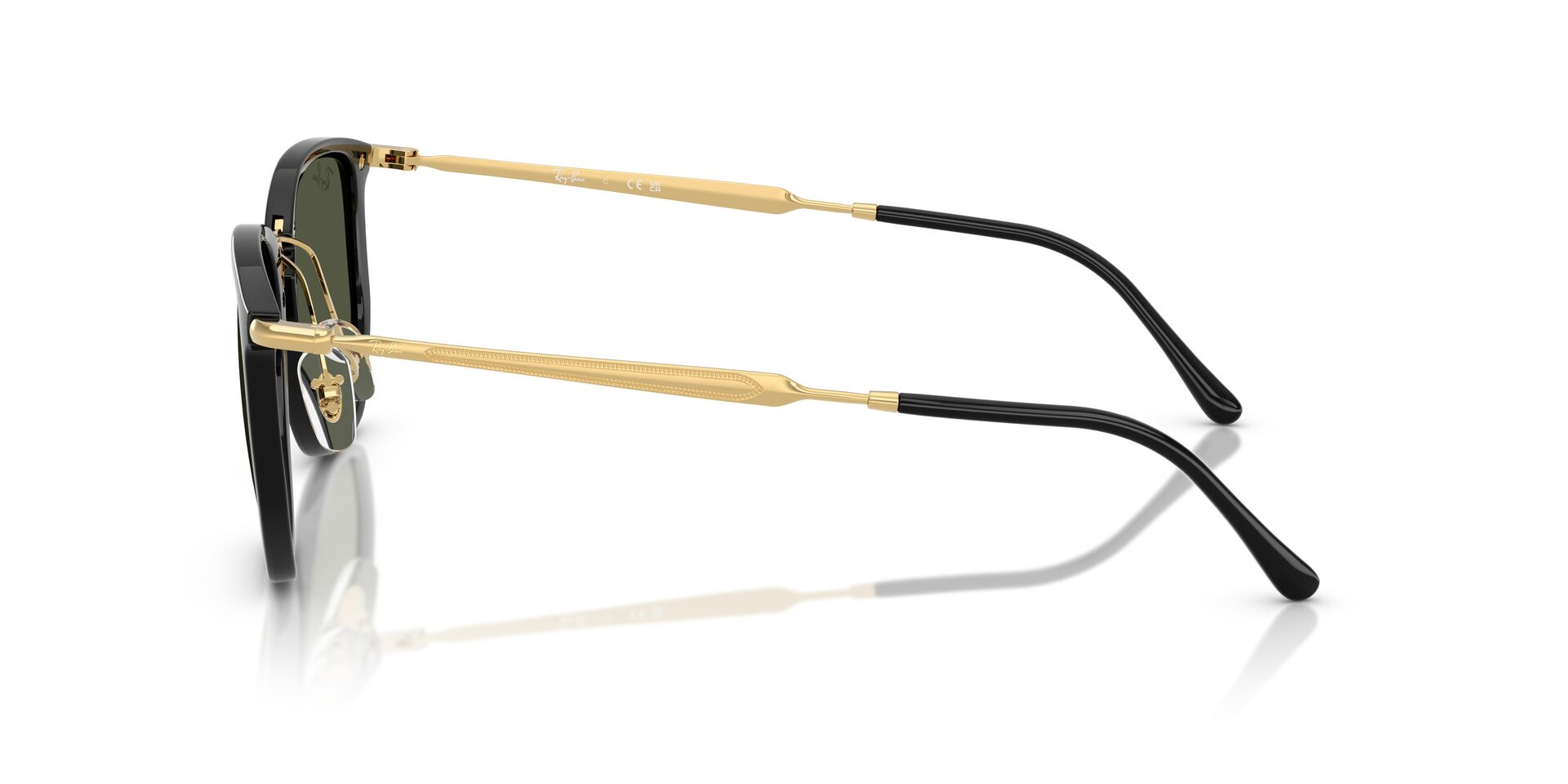 Ray-Ban yeşil cam UV korumalı unisex gözlük