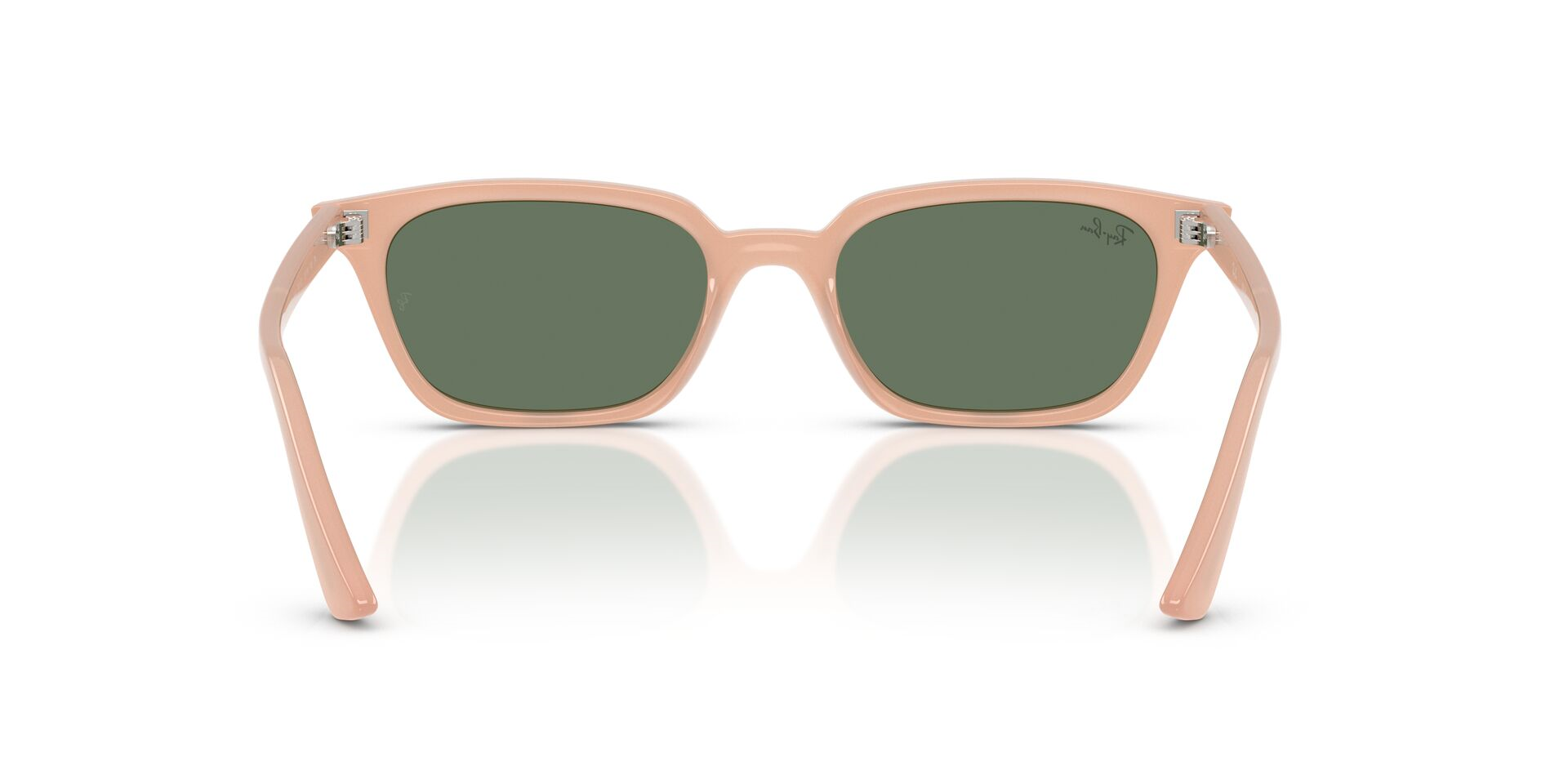 Ray-Ban 53 mm geometrik model pembe gözlük