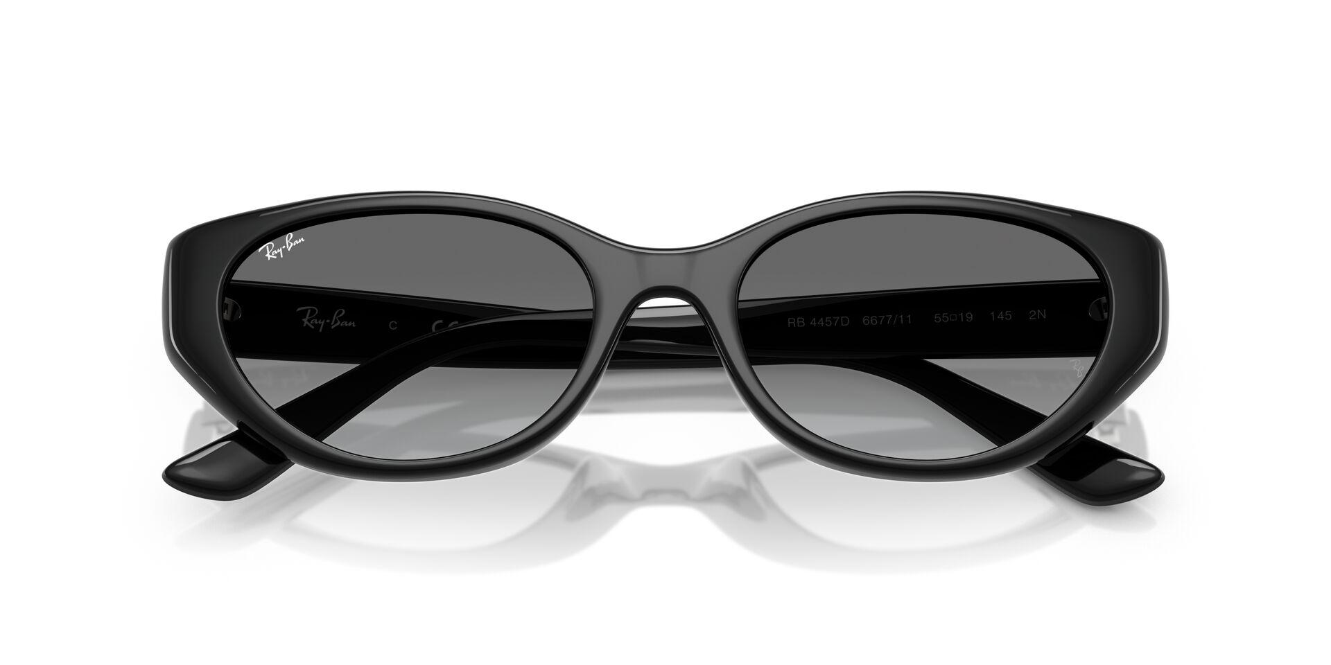 Ray-Ban siyah çerçeve net görüş sağlayan gözlük