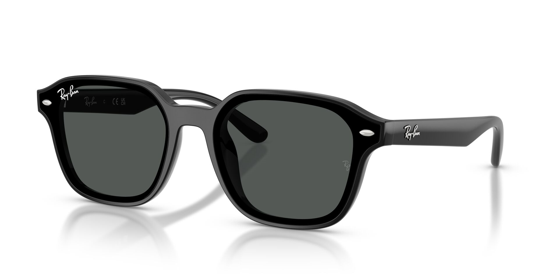 Ray-Ban 65 mm siyah çerçeve gözlük modeli