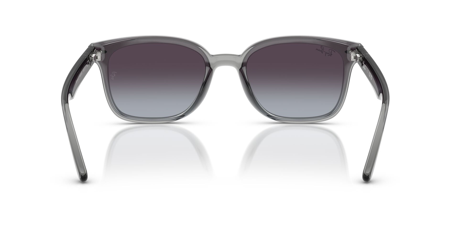 Ray-Ban 64 mm gri çerçeve gözlük modeli