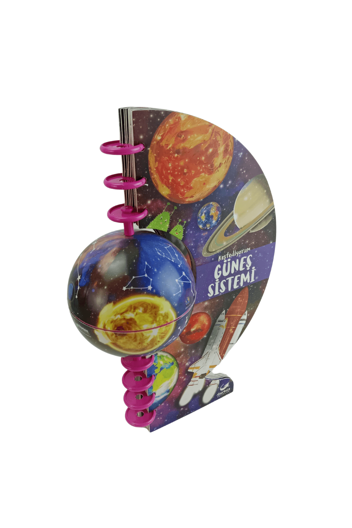11 CM Keşfediyorum Güneş Sistemi Kitapı