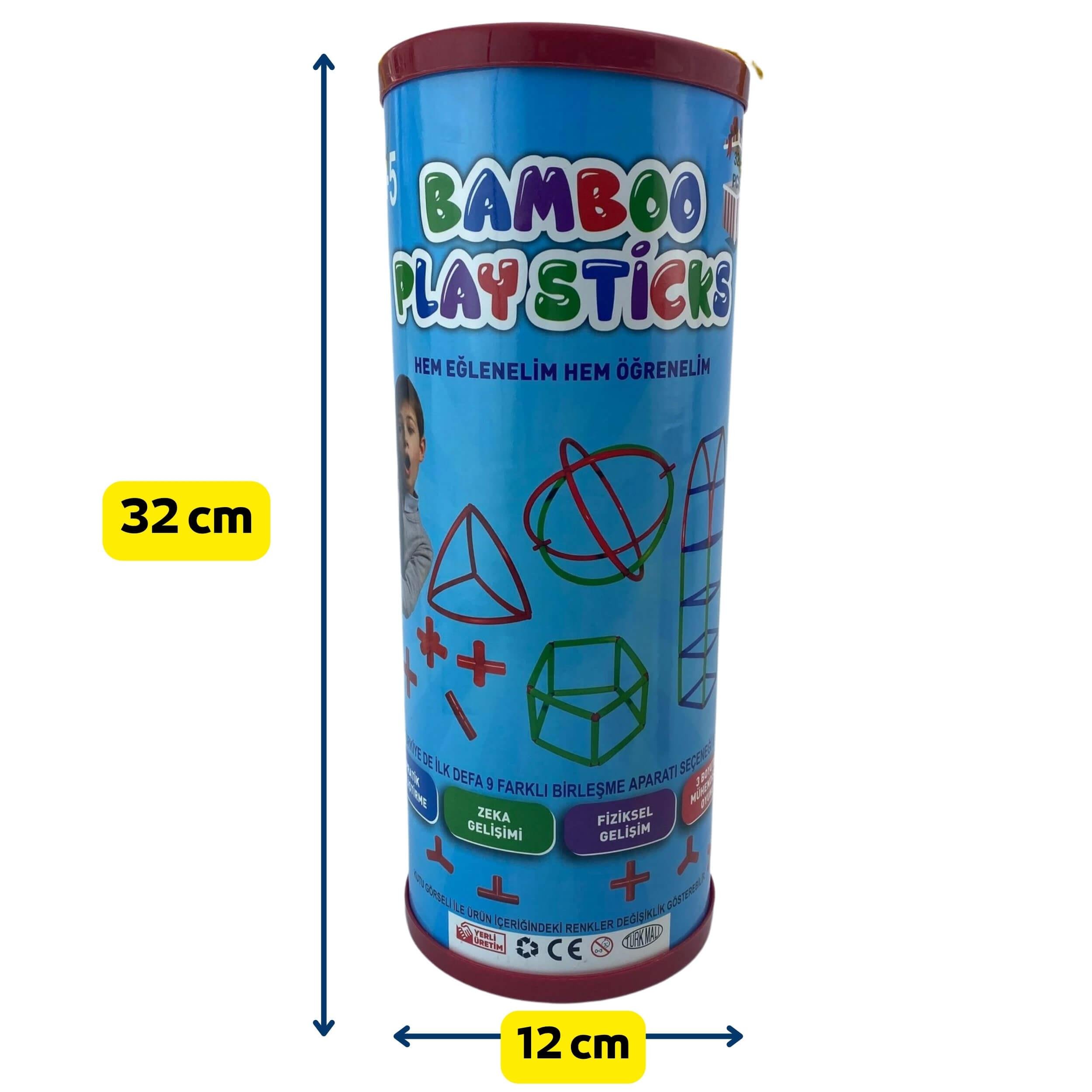 320 Parça Bambu Çubuklar
