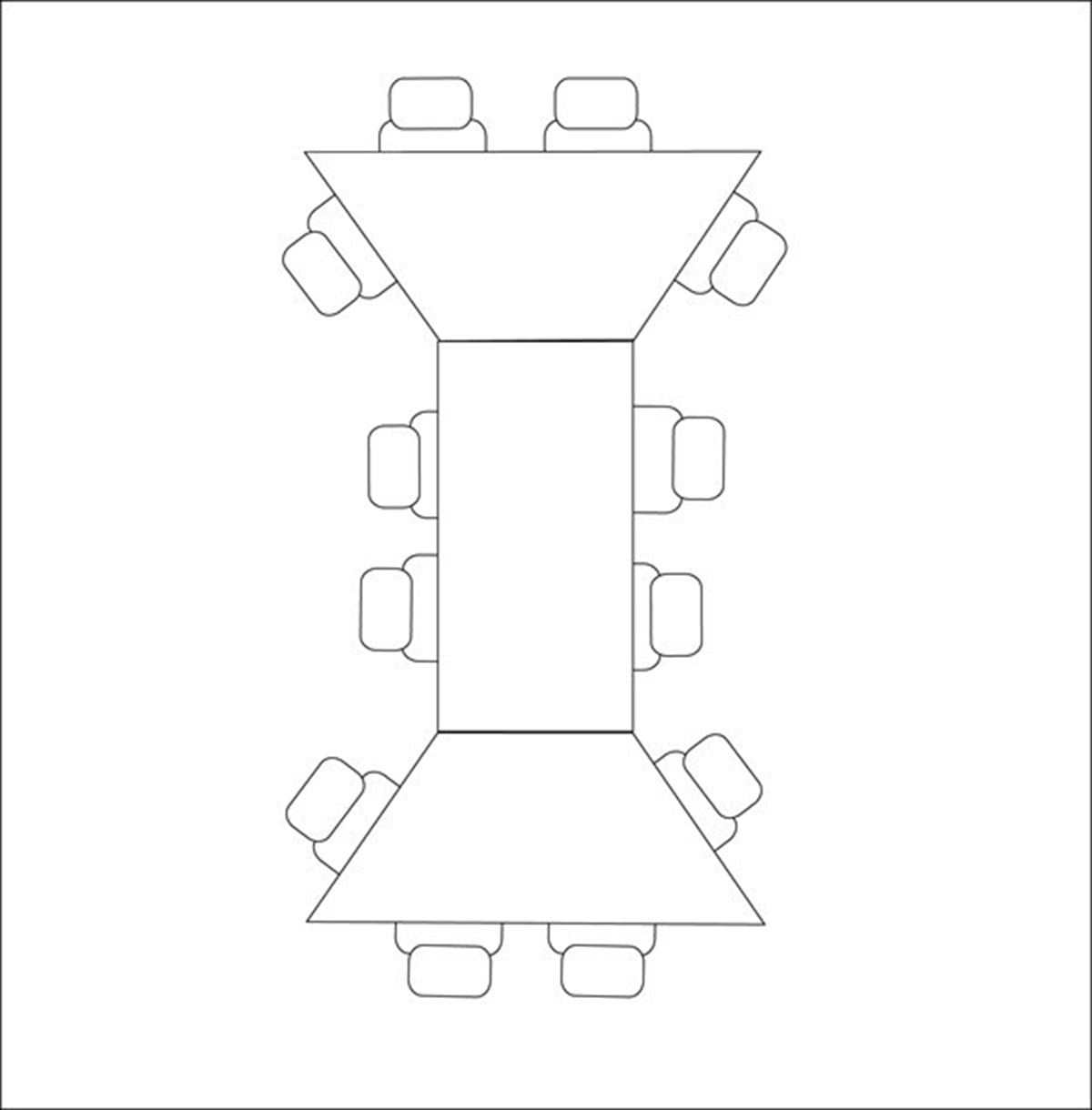 60 x 120 cm Mdf Masa Metal Ayaklı