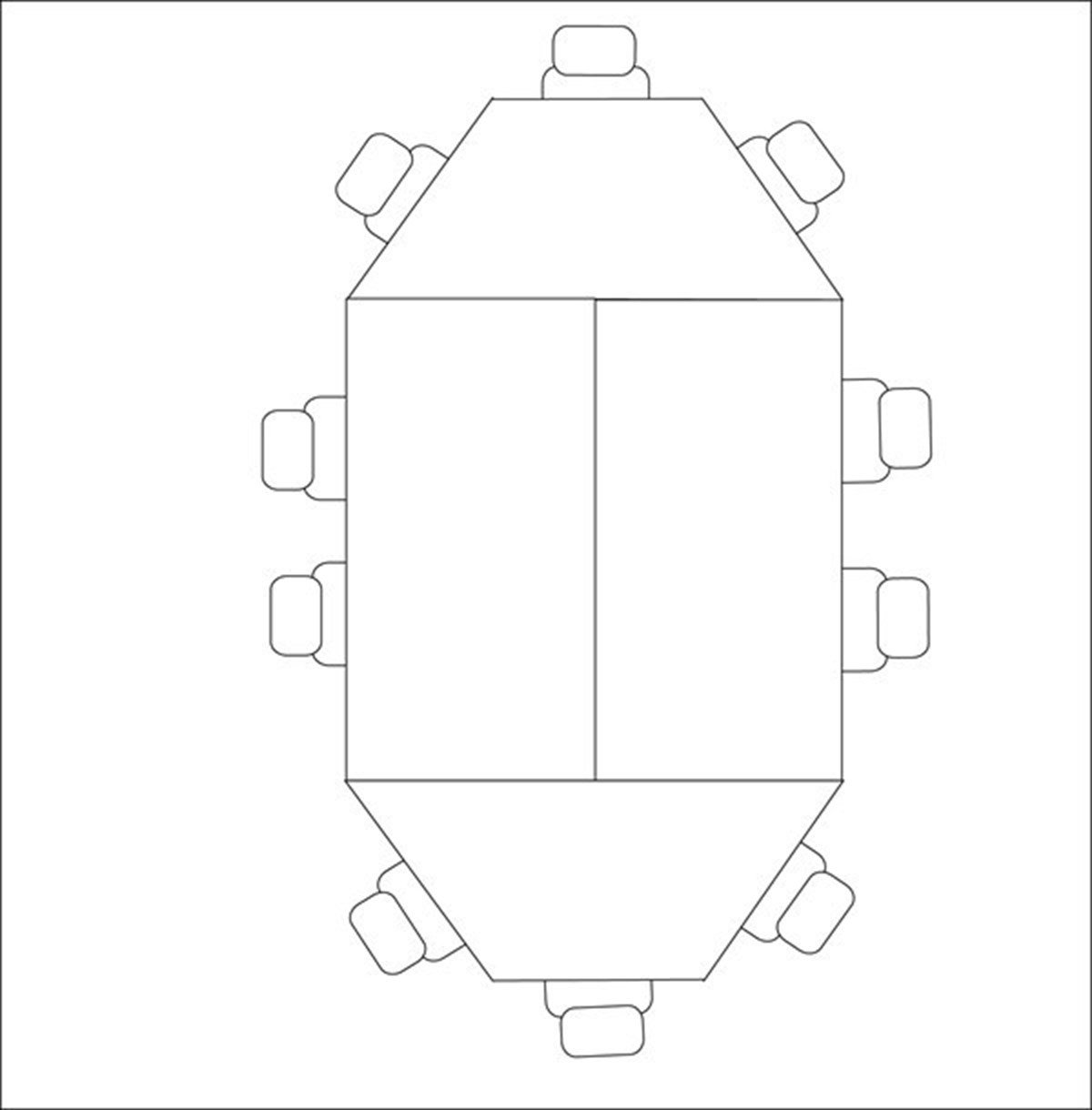 60 x 120 cm Mdf Masa Metal Ayaklı