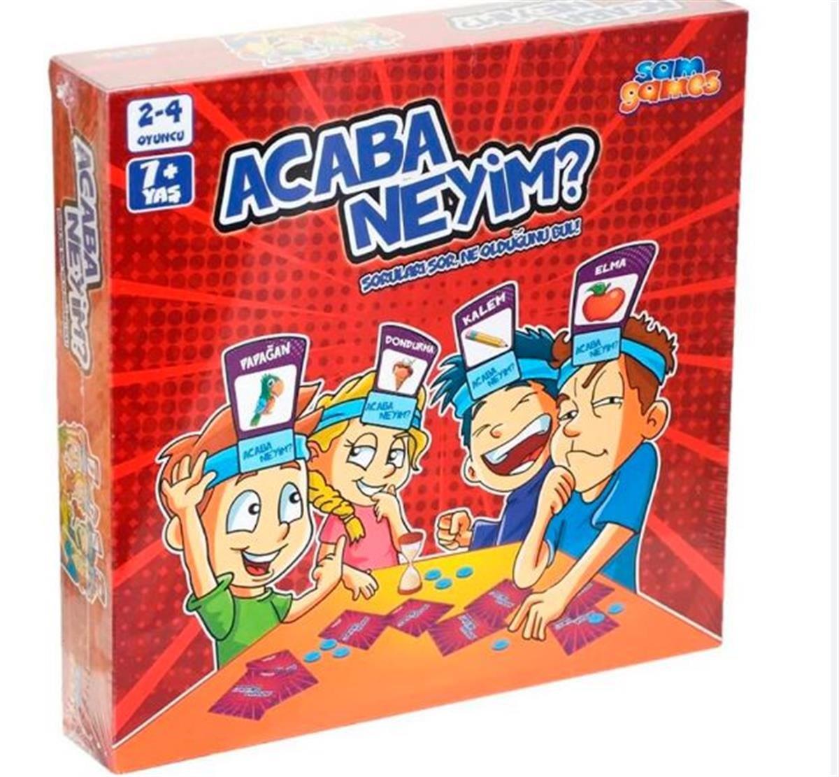 Acaba Neyim? 5'li Zeka Geliştirici Eğitici Oyun Seti (4+ Yaş)