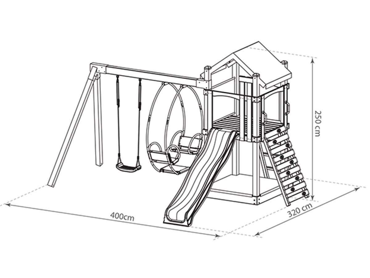 Ahşap Gondollu Oyun Parkı 2