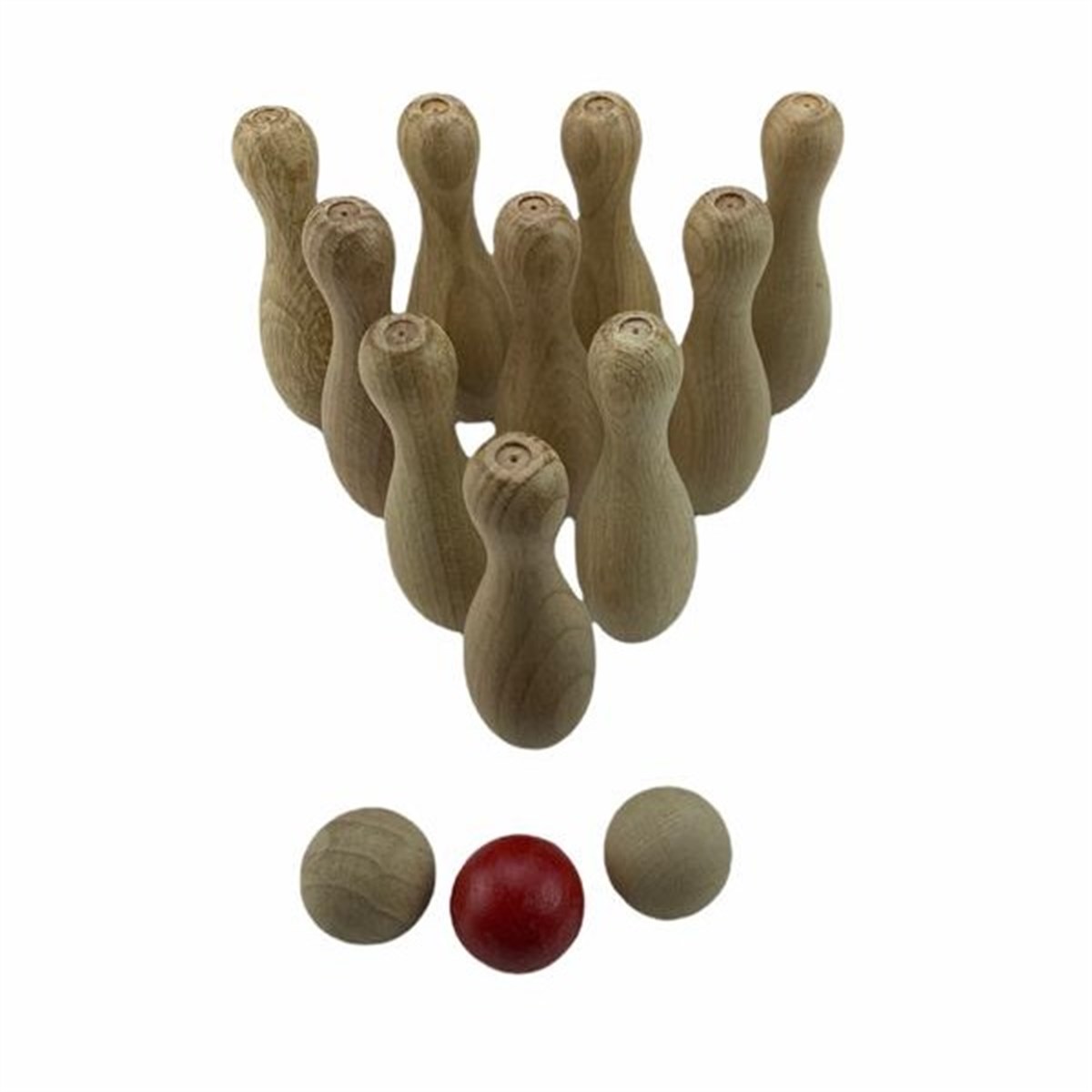 Ahşap Kavram OyuncaklarıKMMB19Ahşap Bowling Oyunu
