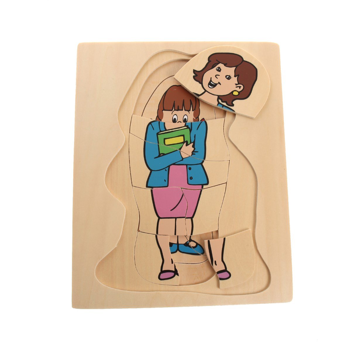 Ahşap Nine Puzzle