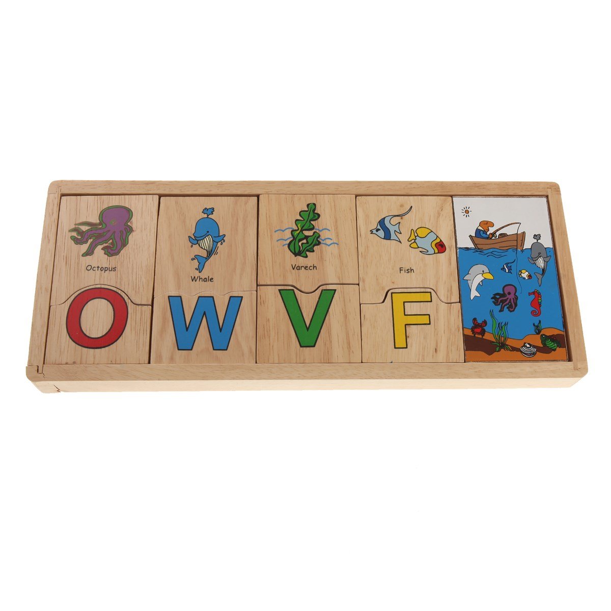 Alfabetik Hayvanlı Puzzle