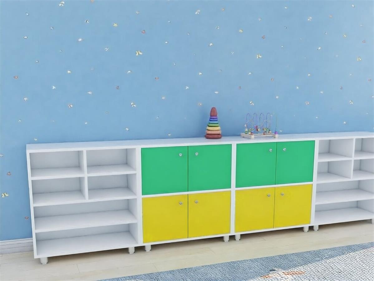 Anasınıfı Kreş Kişisel Öğrenci DolabıDolaplarDKM01007Klasik Set 01007