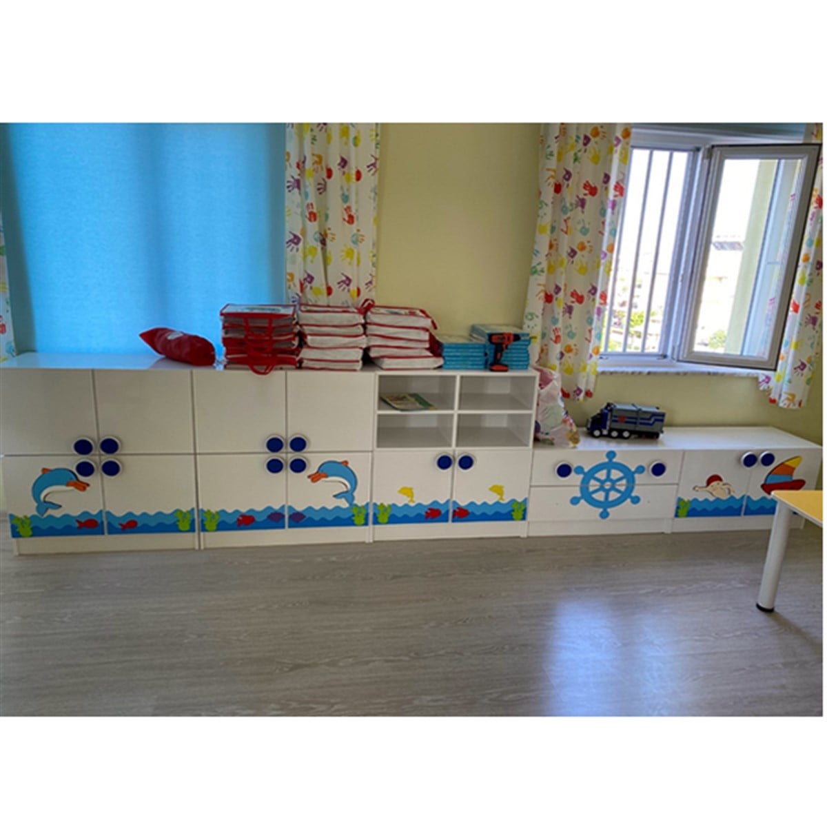 Anasınıfı Mobilyası-DolapDKM22DNZDeniz Dolap Seti