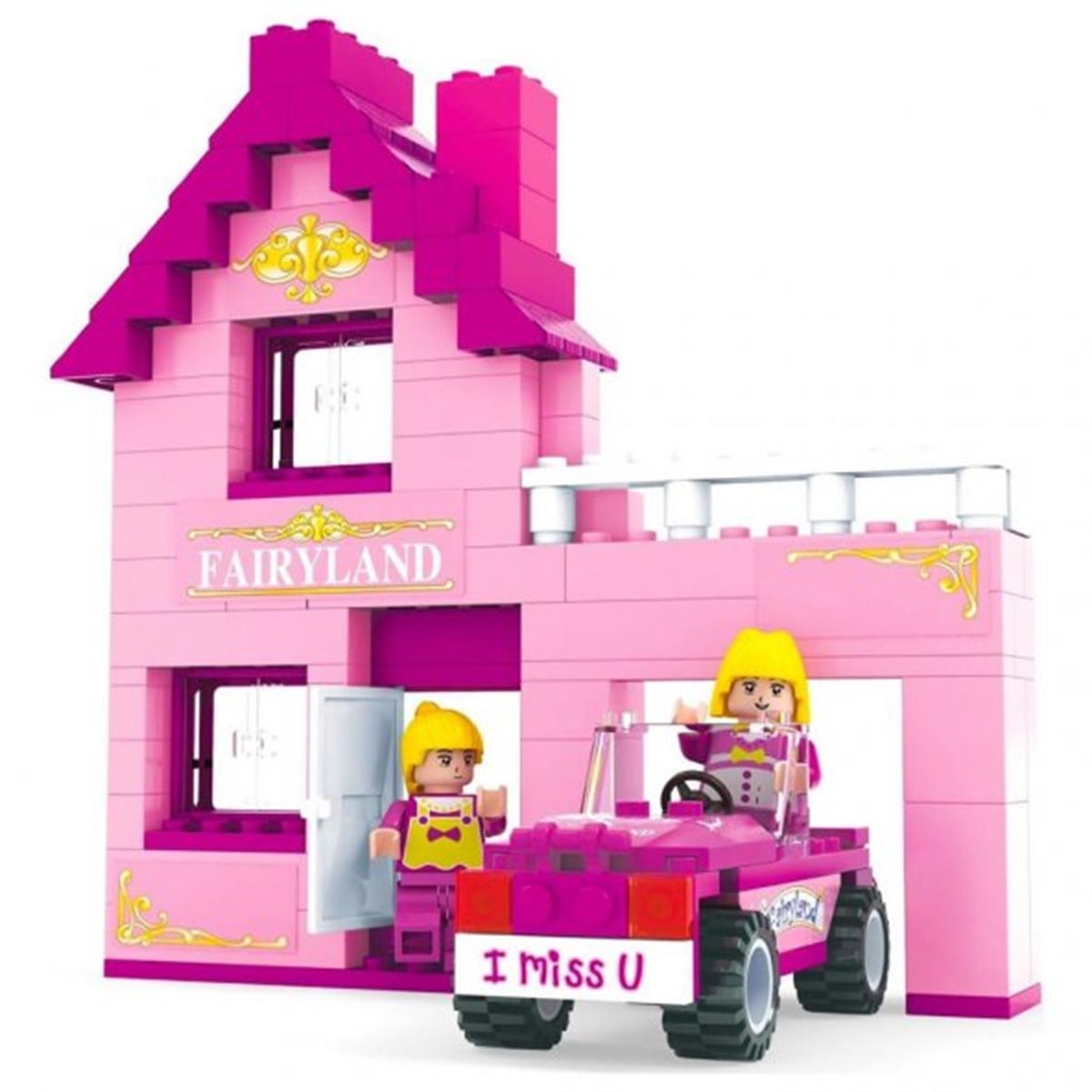 Bricks 159 Parça Peri Ülkesi Lego SetiPuzzle ve Kavram OyunlarıKM24406Bricks 159 Parça Peri Lego Seti