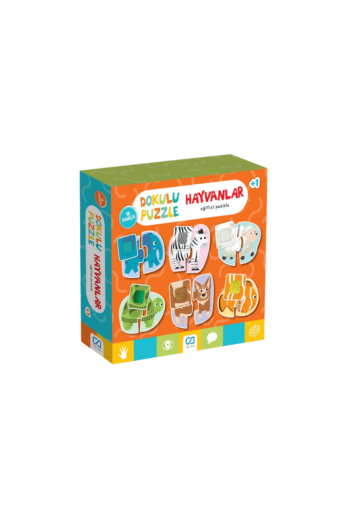 Eğitici Öğretici Set Puzzle Yapboz Bebek Çocuk 7'li Set