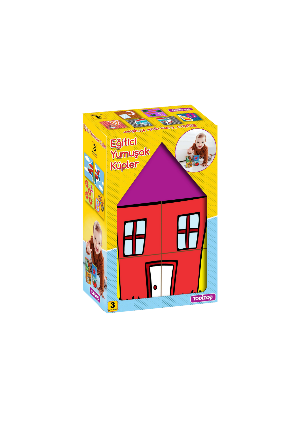 Eğitici Öğretici Set Puzzle Yapboz Bebek Çocuk 7'li Set
