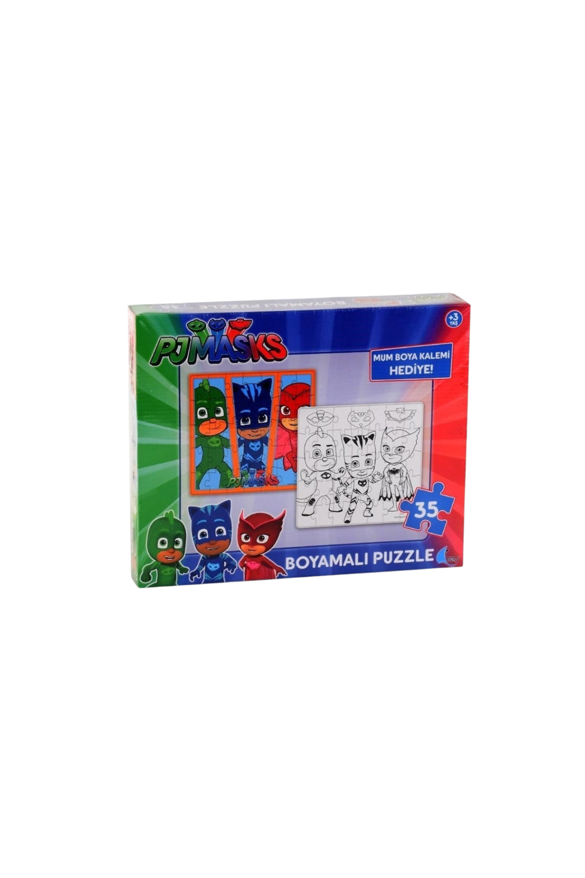 Eğitici Öğretici Set Puzzle Yapboz Bebek Çocuk 7'li Set