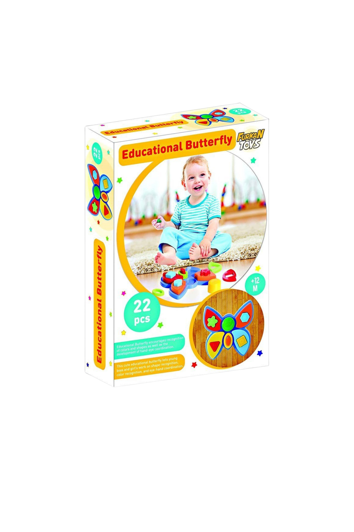 Eğitici Öğretici Set Puzzle Yapboz Bebek Çocuk 7'li Set