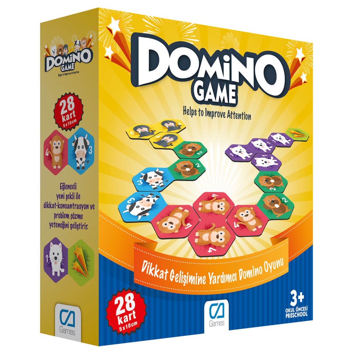 Eğlenceli Domino Aile Oyunu - Kreş MarketPuzzle ve Kavram OyunlarıKMCA10015Eğlenceli Domino Aile Oyunu