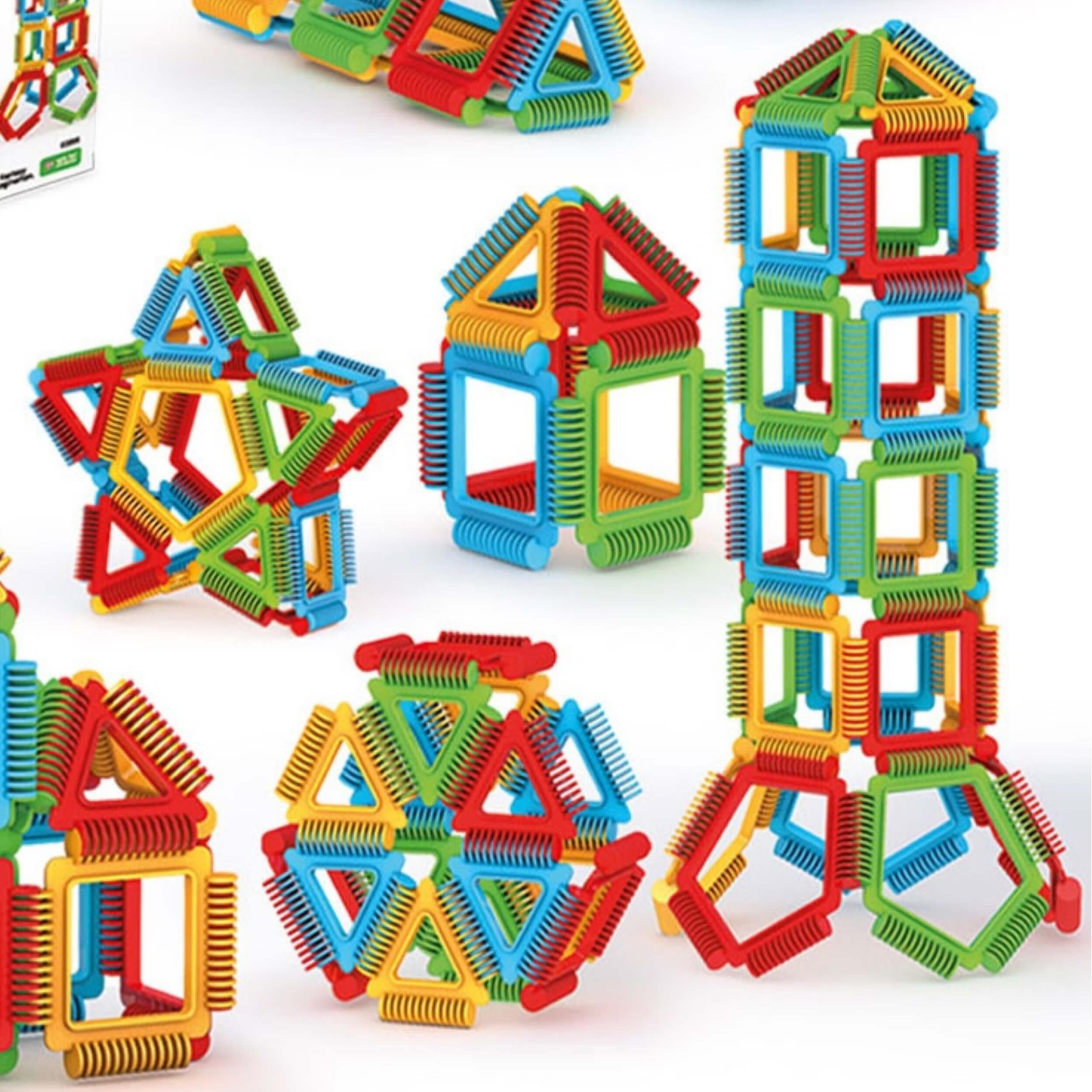 Geçmeli Geometrik Şekil Blokları