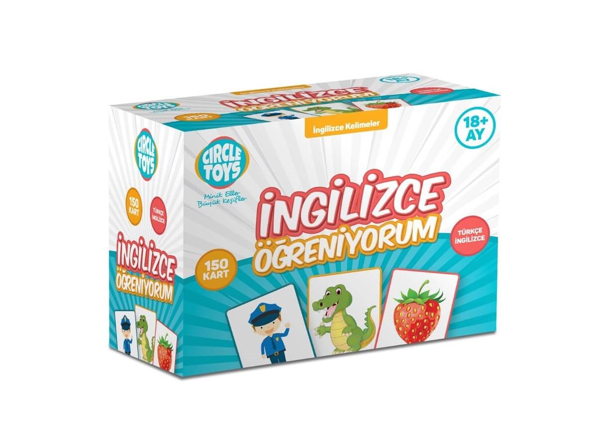 İngilizce Öğreniyorum Kavram Kartları | www.kreşmarket.comAkıl OyunlarıKMCT004İngilizce Öğreniyorum