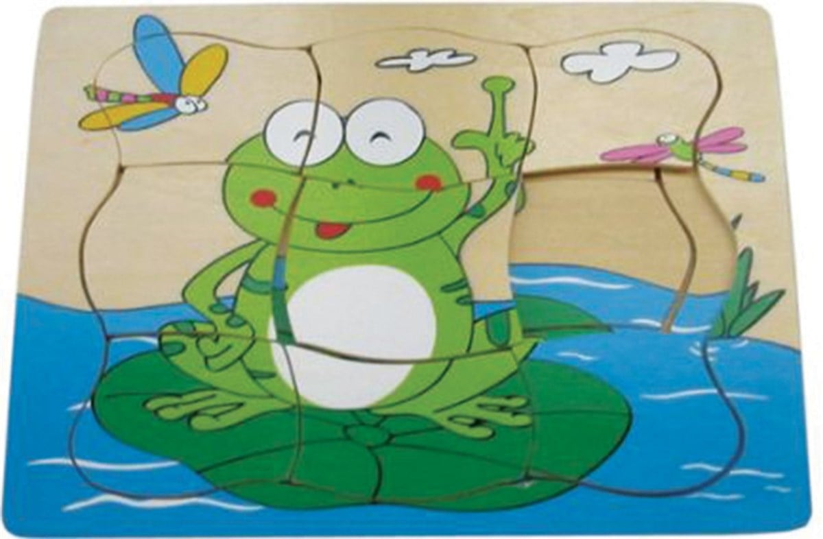 Kat Kat Kurbağa Puzzle