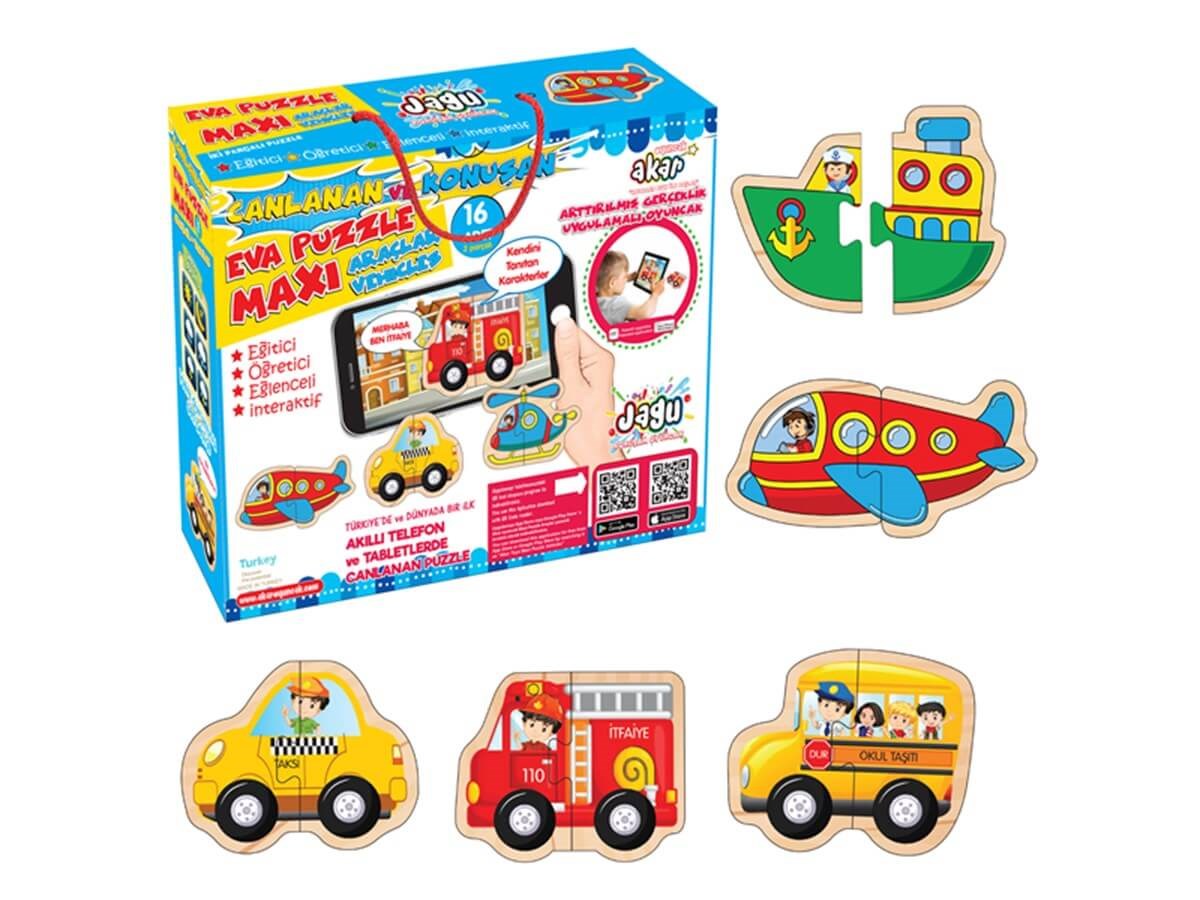 Konuşan Araçlar PuzzlePuzzle ve Kavram OyunlarıKMAKP7481Konuşan Araçlar Puzzle
