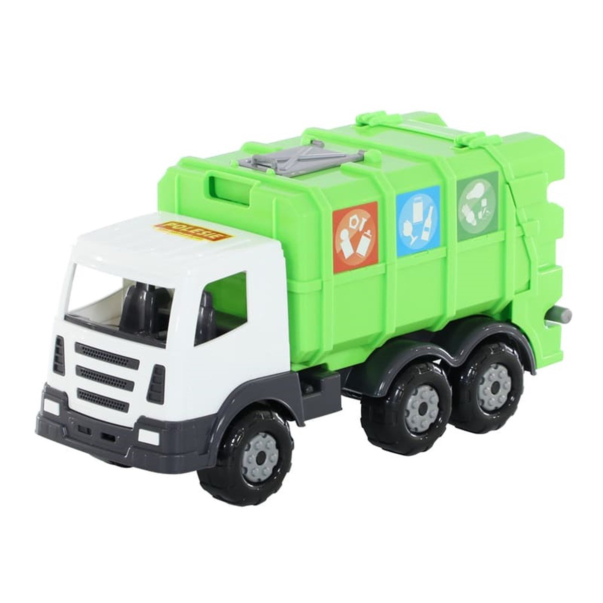 Plastik Eğitici OyuncakKMPL73211Çöp Arabası - Geri Dönüşüm Aracı
