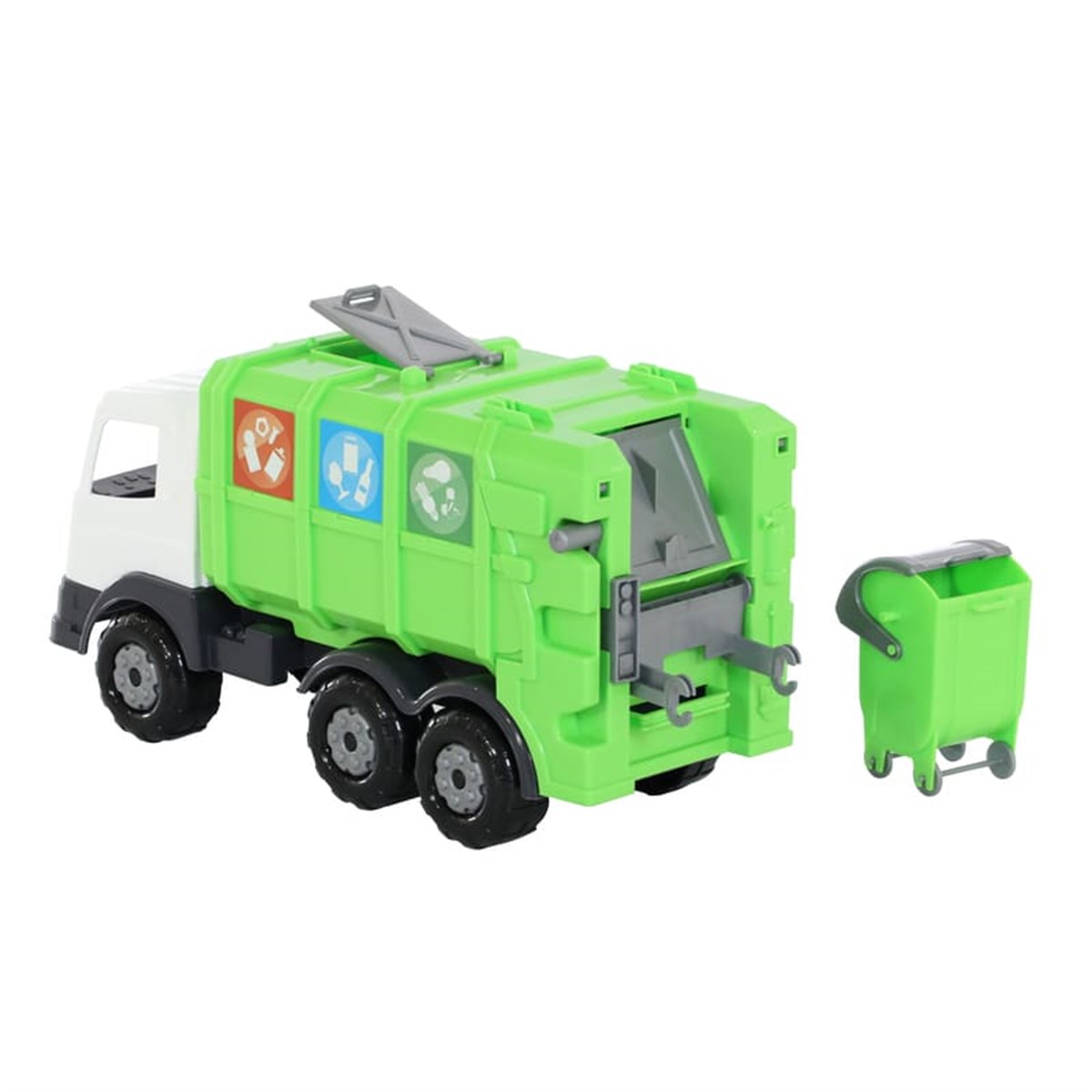 Plastik Eğitici OyuncakKMPL73211Çöp Arabası - Geri Dönüşüm Aracı