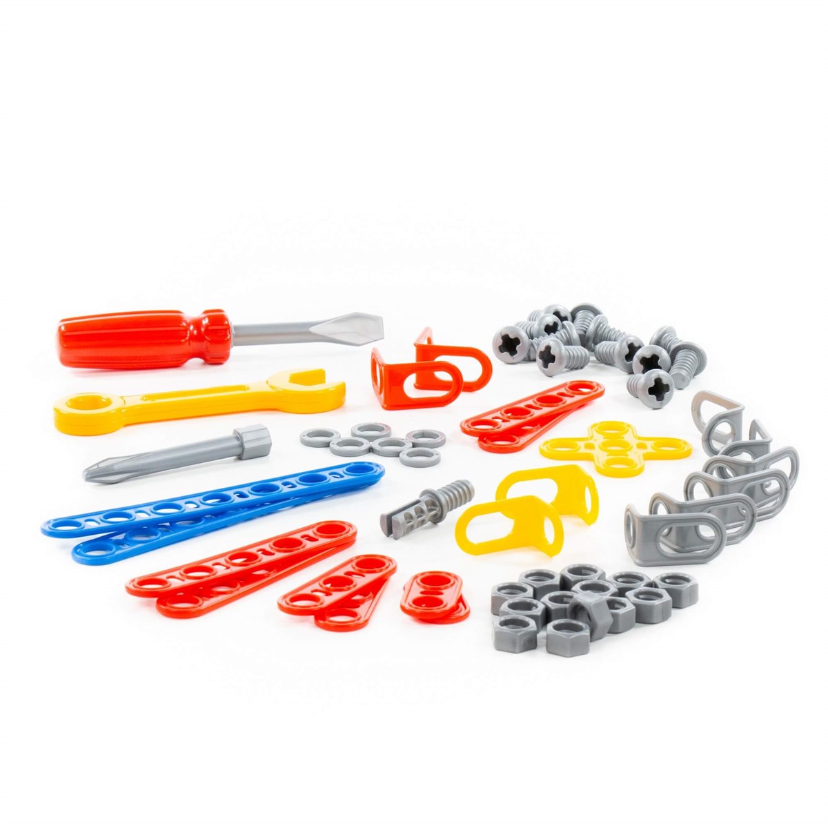 Plastik Lego ve Blok SetleriKMP72962Tasarım parçası Mucit 57Parça  (kutuda)