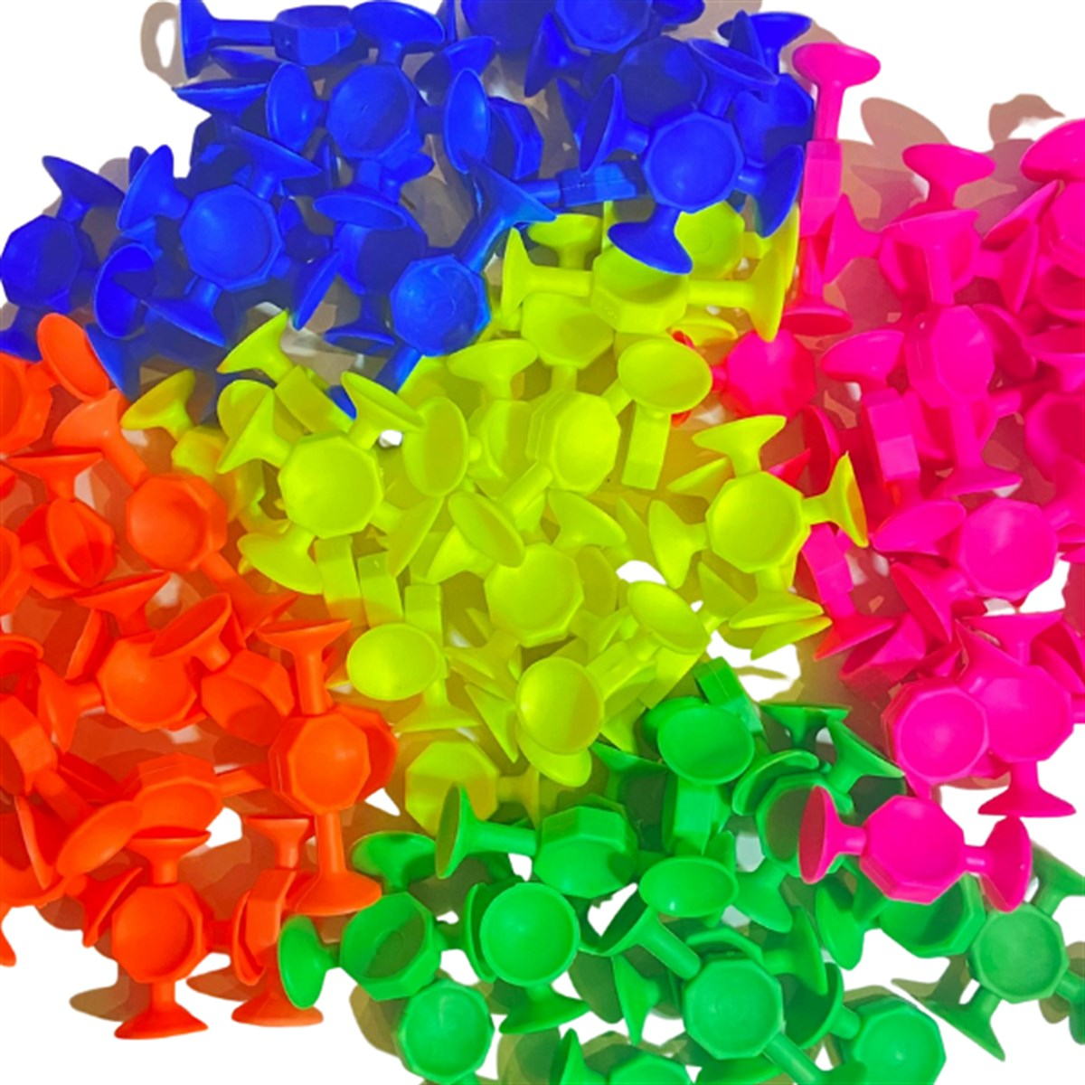 Plastik Lego ve Blok SetleriKMCM0034Vantuzlu Molekül Oyunu 