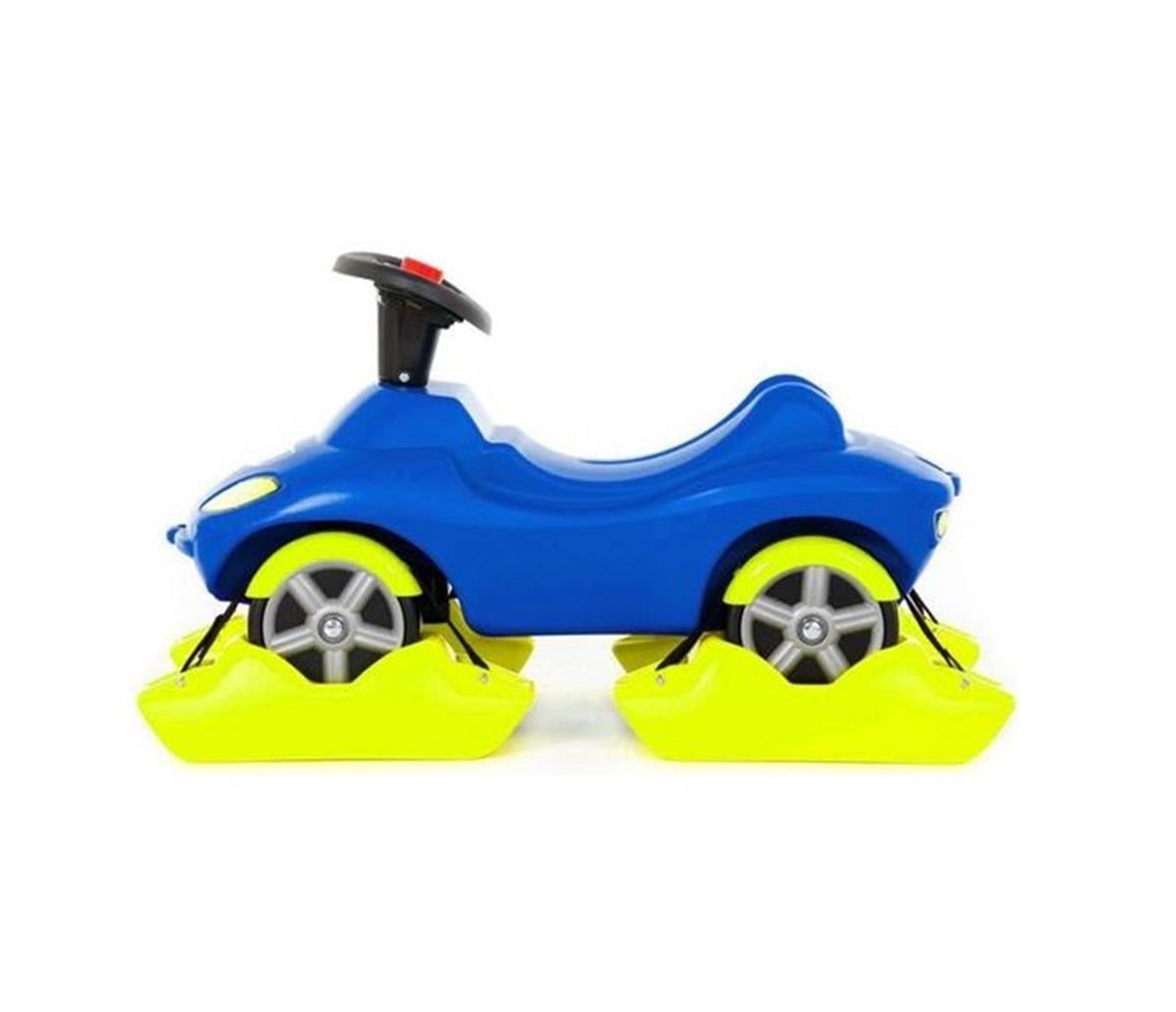 Polesie  Ayak Sürmeli Polis  Arabası | www.kreşmarket.com | Kindergarten ProducktOyuncak ArabalarKMP44587Kornalı Polis Arabası+Kızak