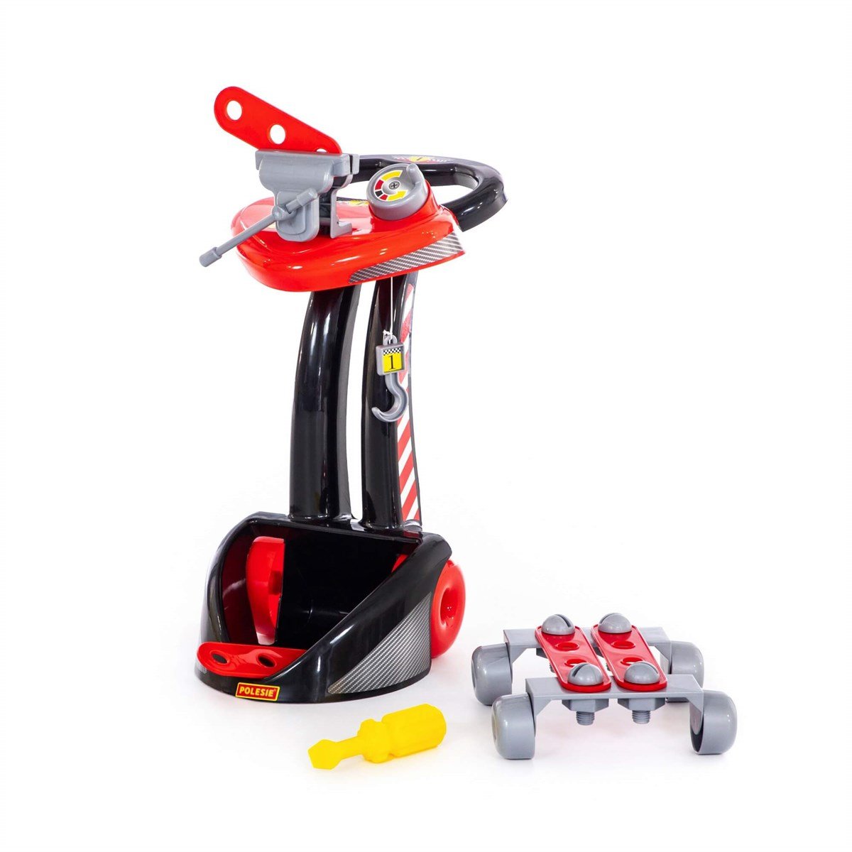 Polesie Mekanik Tamir Seti  | www.kreşmarket.com Kindergarten Materials , FurniturePlastik Lego Ve Blok SetleriKMP6862019 Parçalı Tamir Seti 